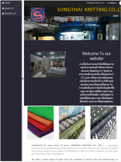 ผลงานออกแบบเว็บไซต์องค์กร website design site reference แนะนำโดยเว็บไซต์สำเร็จรูป - ninenic